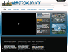 Tablet Screenshot of co.armstrong.pa.us